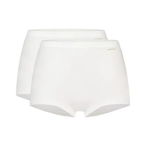 Ten Cate dames short 32279 wit 2-pack