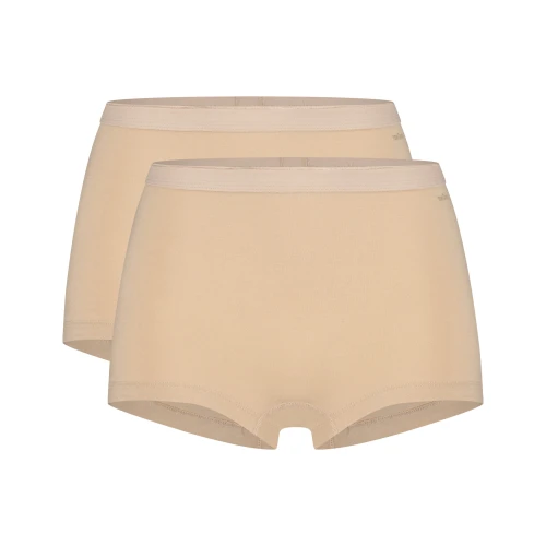 Ten Cate dames short 32279 beige 2-pack