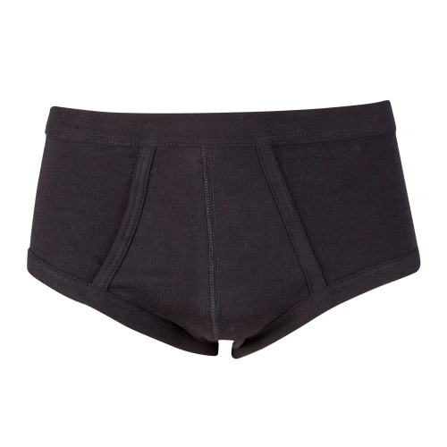 Beeren heren slip zwart, 2 stuks