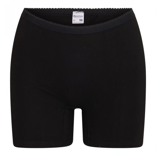 Beeren Softly Dames Boxer zwart, 2 stuks
