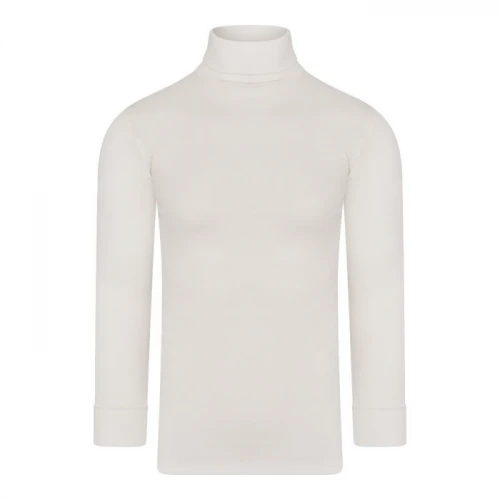 Beeren Thermo Heren Colshirt wolwit