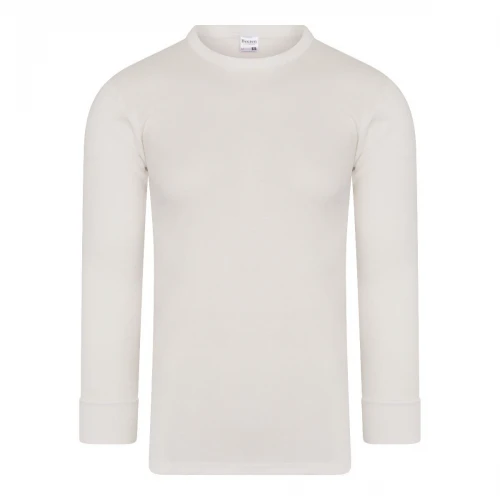 Beeren Thermo Heren Shirt Lange Mouwen wit