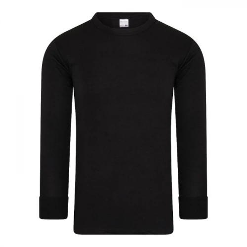 Beeren Thermo Heren Shirt Lange Mouwen zwart
