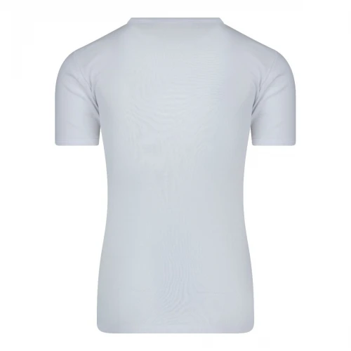 Beeren T-shirt V-hals wit EXTRA LANG - Afbeelding 2