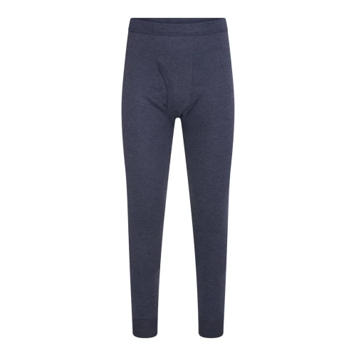 Beeren Thermo Lange Pantalon blauw met gulp